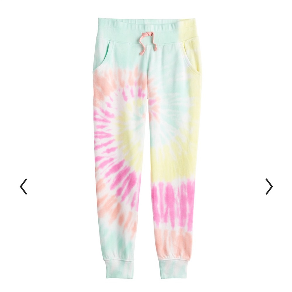Tie dye sweat pants